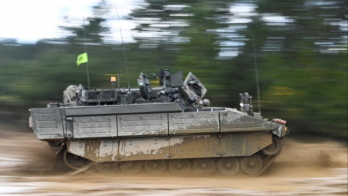 Ajax armoured vehicle