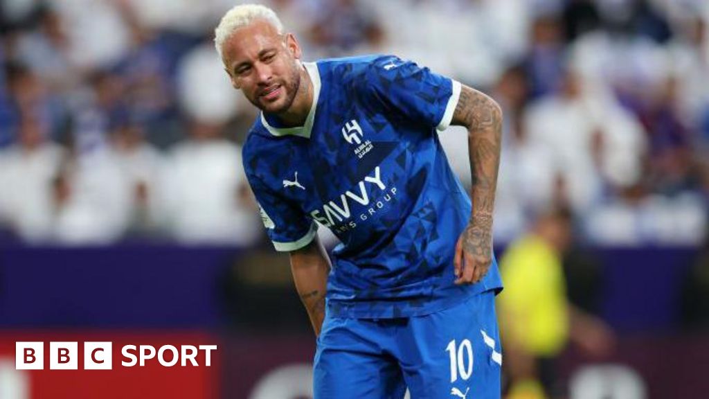 Neymar injured in second game back for Al-Hilal