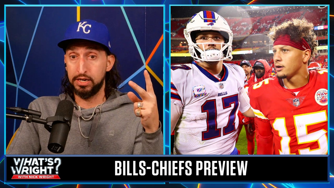 Nick says it is ABSURD to go against Patrick Mahomes in the Bills Super Bowl