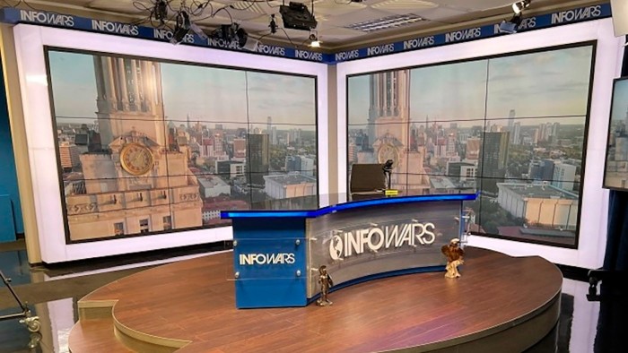 The Infowars set