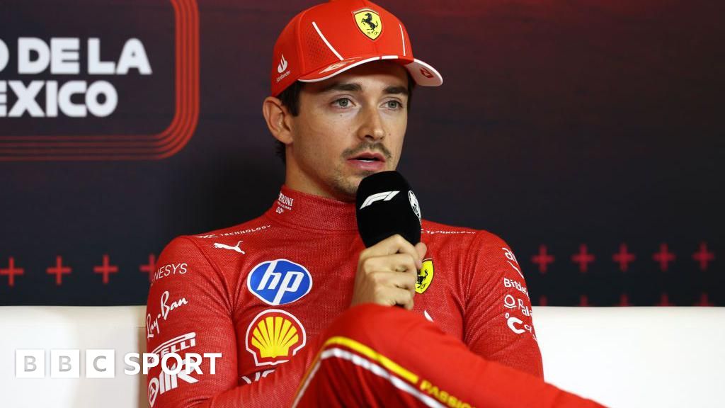 Charles Leclerc: Ferrari driver fined for swearing in news conference