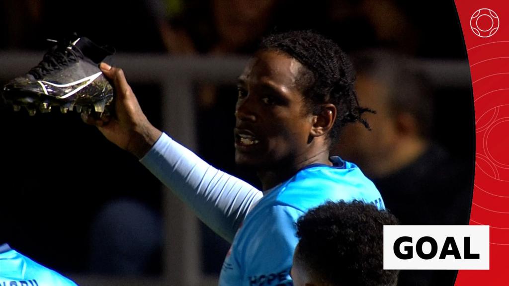 FA Cup first round: Nile Ranger's towering header gives Kettering Town extra-time lead