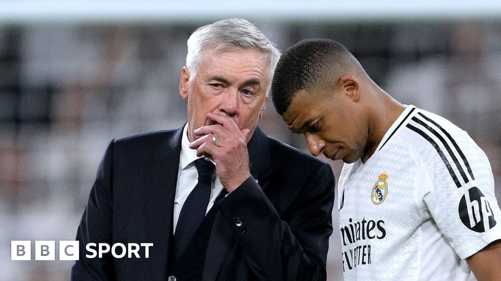 Kylian Mbappe: Real Madrid and France striker 'down but motivated', says Carlo Ancelotti