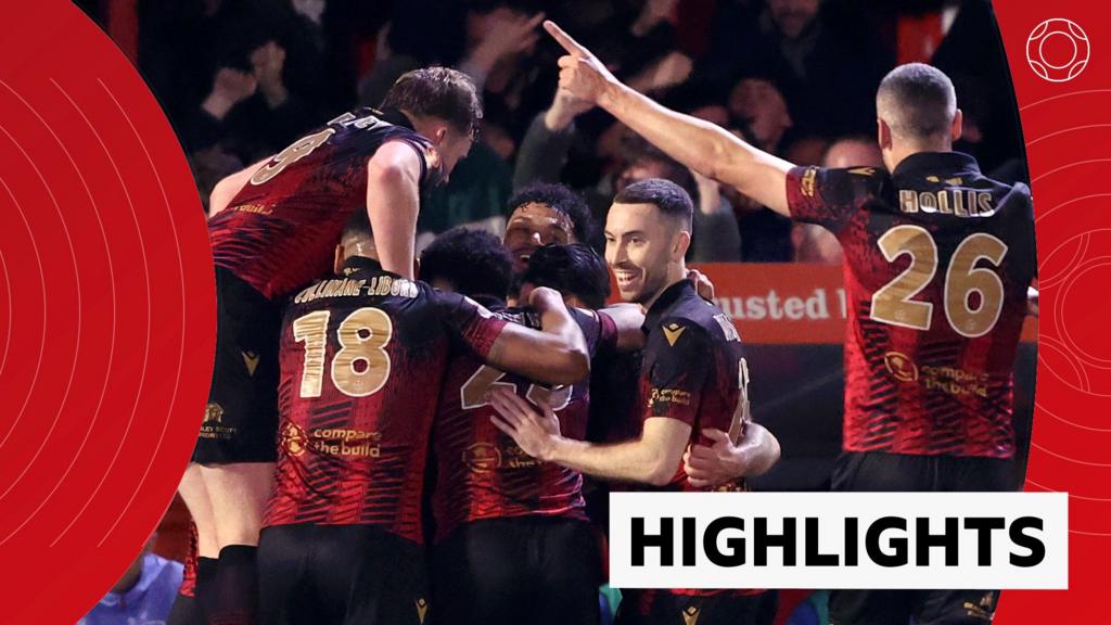 FA Cup first round highlights: Tamworth 1-0 Huddersfield Town