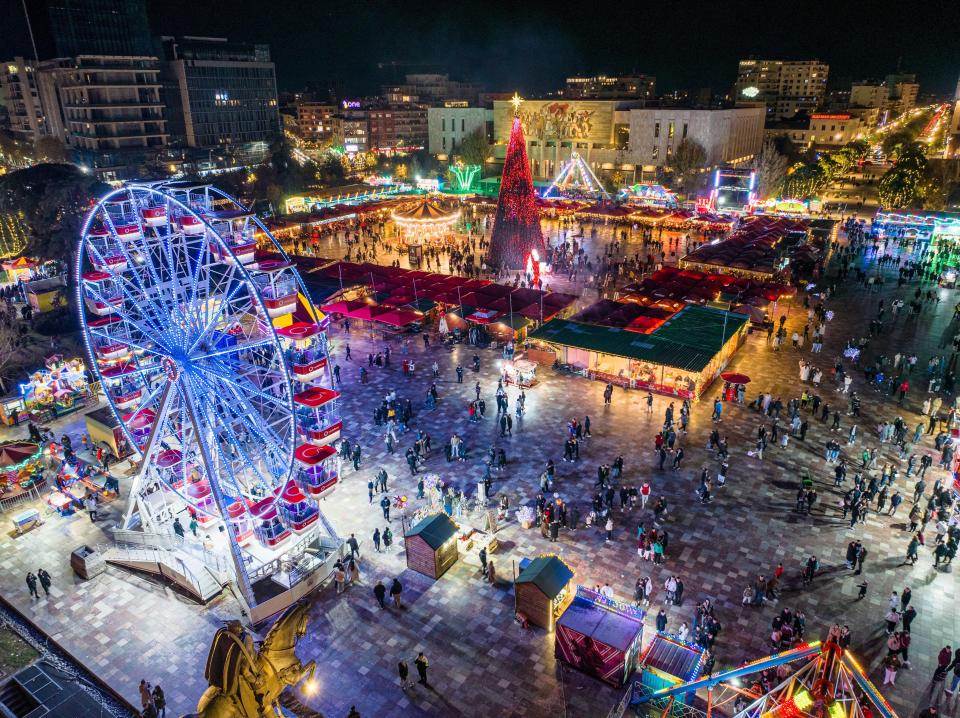 Tirana’s Winter Festival will take place in the Albanian capital throughout December and is set to transform the city into a 'real life fairy tale'