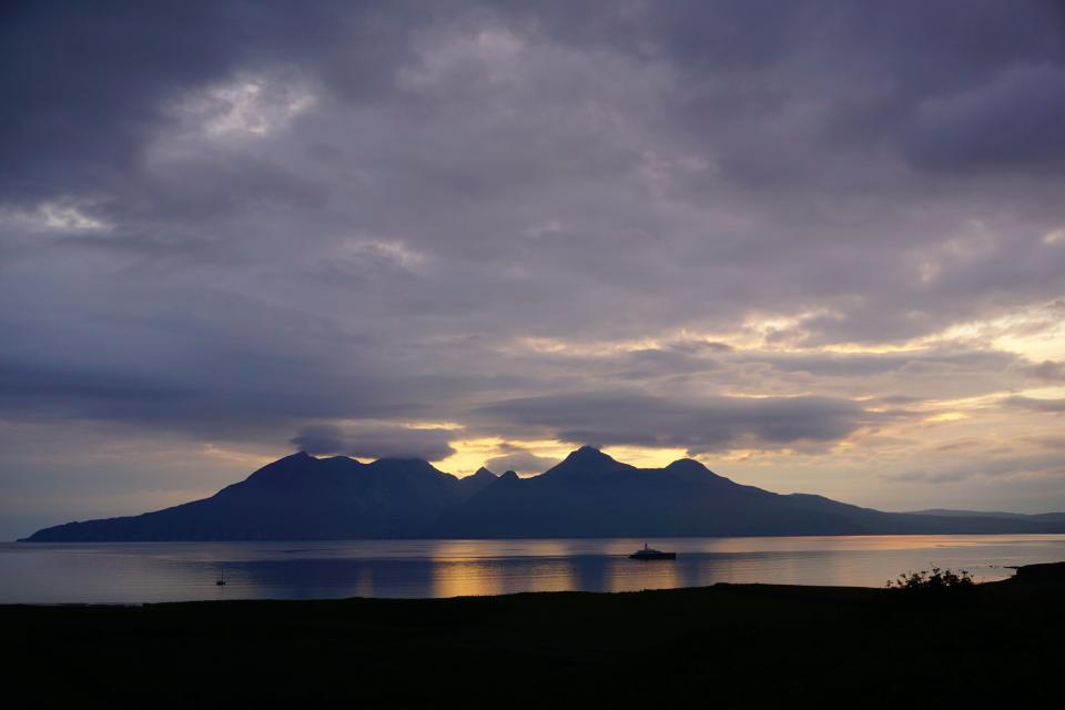 The Isle of Rum in the Inner Hebrides was named Scotland's first International Dark Sky Sanctuary earlier this year