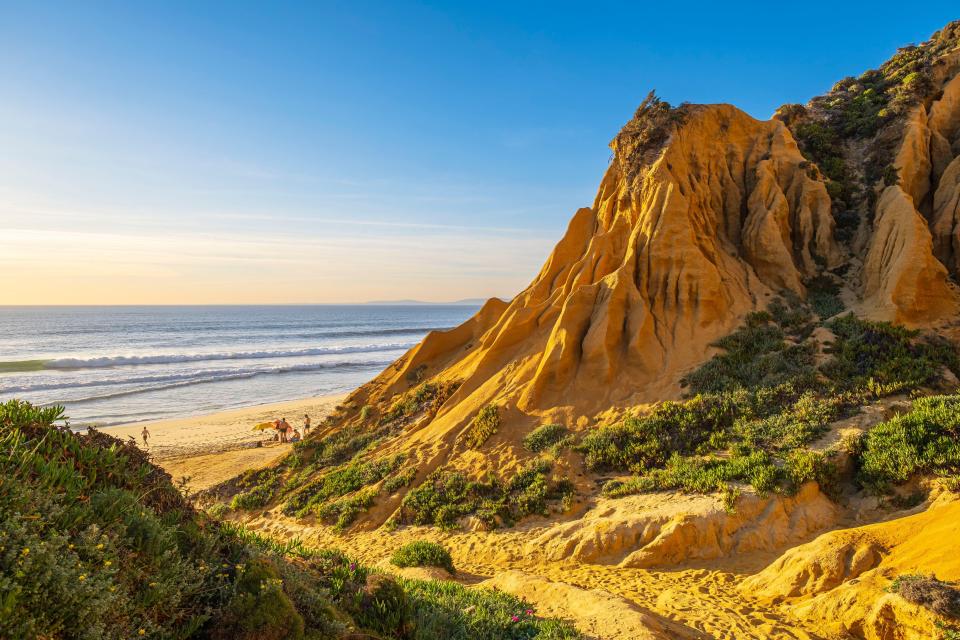 The deserted beach at Melides are a hidden gem