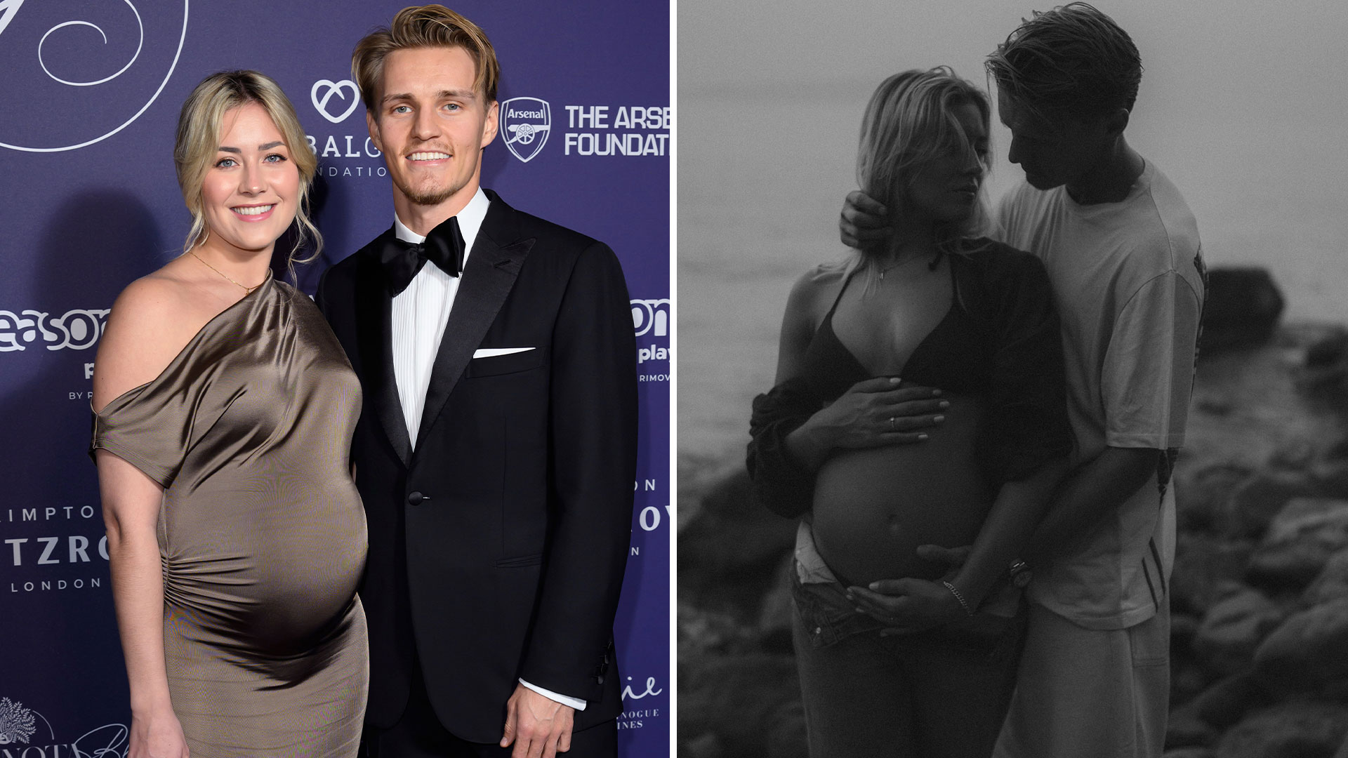 Arsenal star Martin Odegaard 'secretly marries pregnant partner' just 18 months after announcing they were together