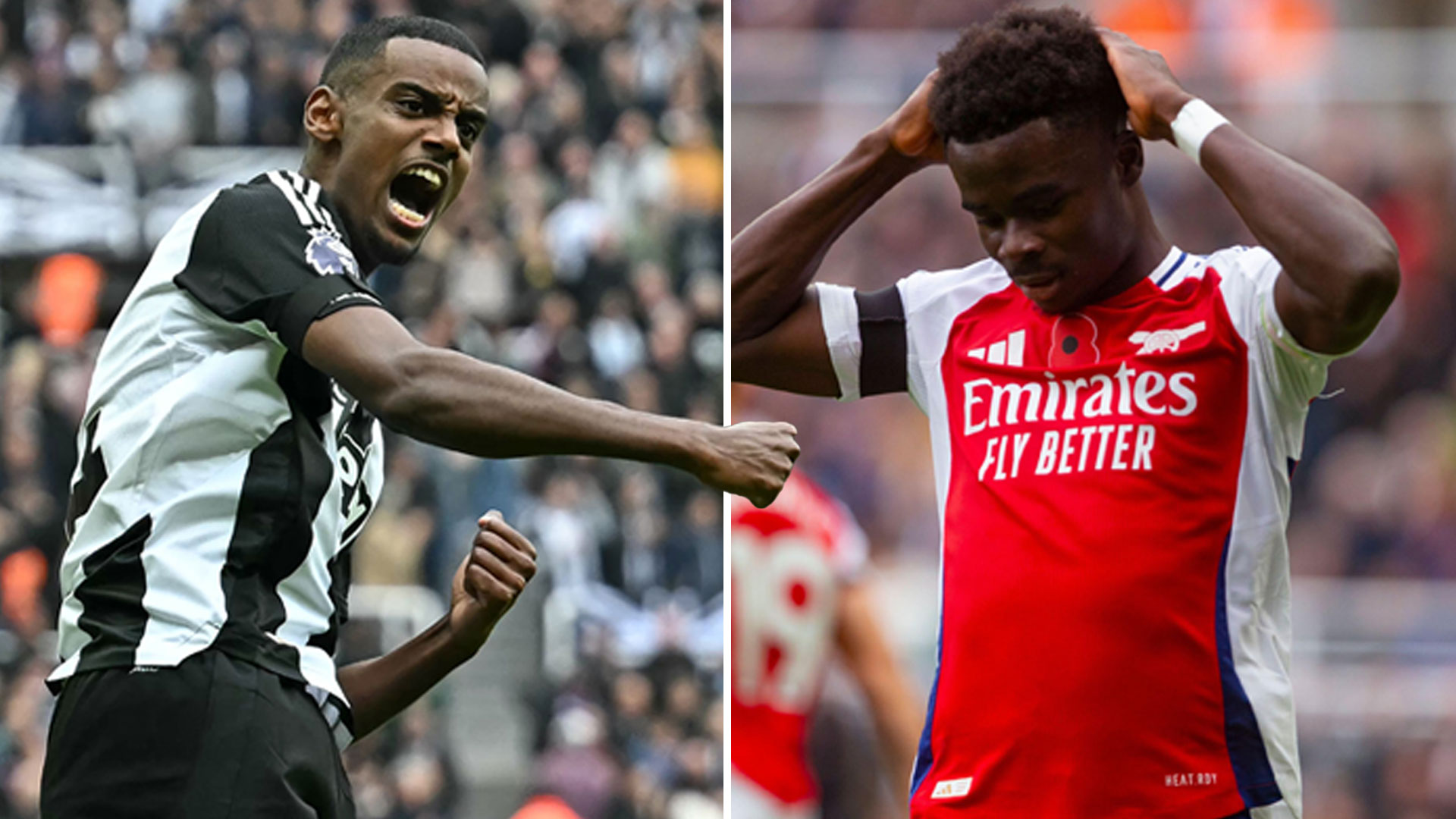 Newcastle 1 Arsenal 0: Gunners dealt major Premier League title blow as Gordon's magical cross sets up early Isak winner