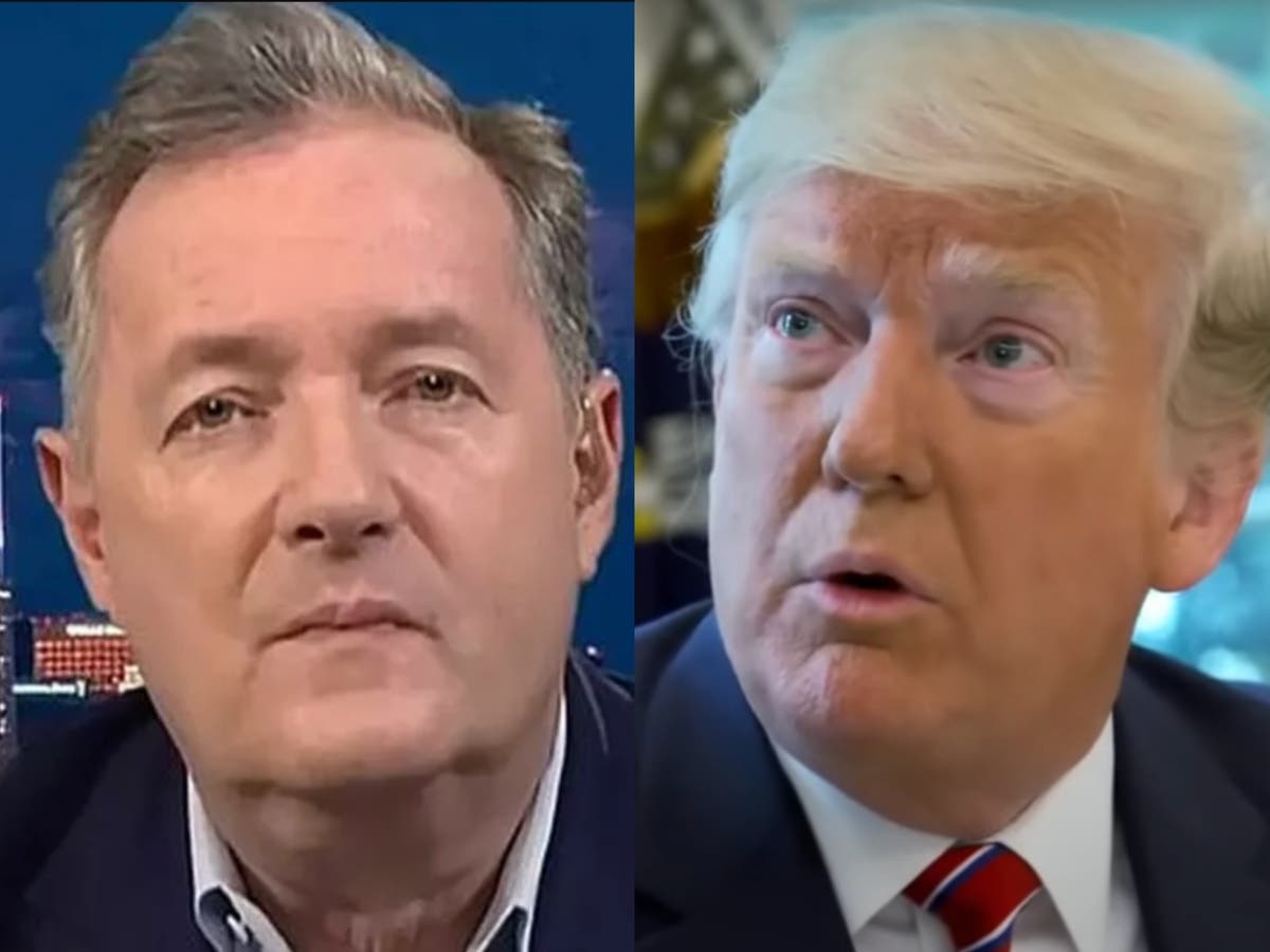 Piers Morgan ridiculed for ‘embarrassing’ support of Trump’s garbage stunt