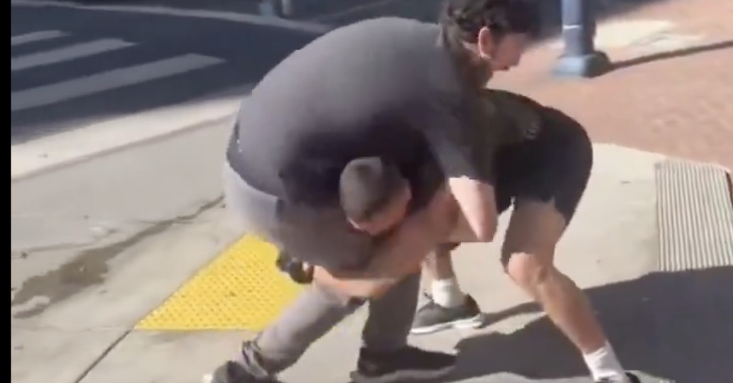 Watch Nate Diaz ‘fight’ fan after being asked to sign gloves