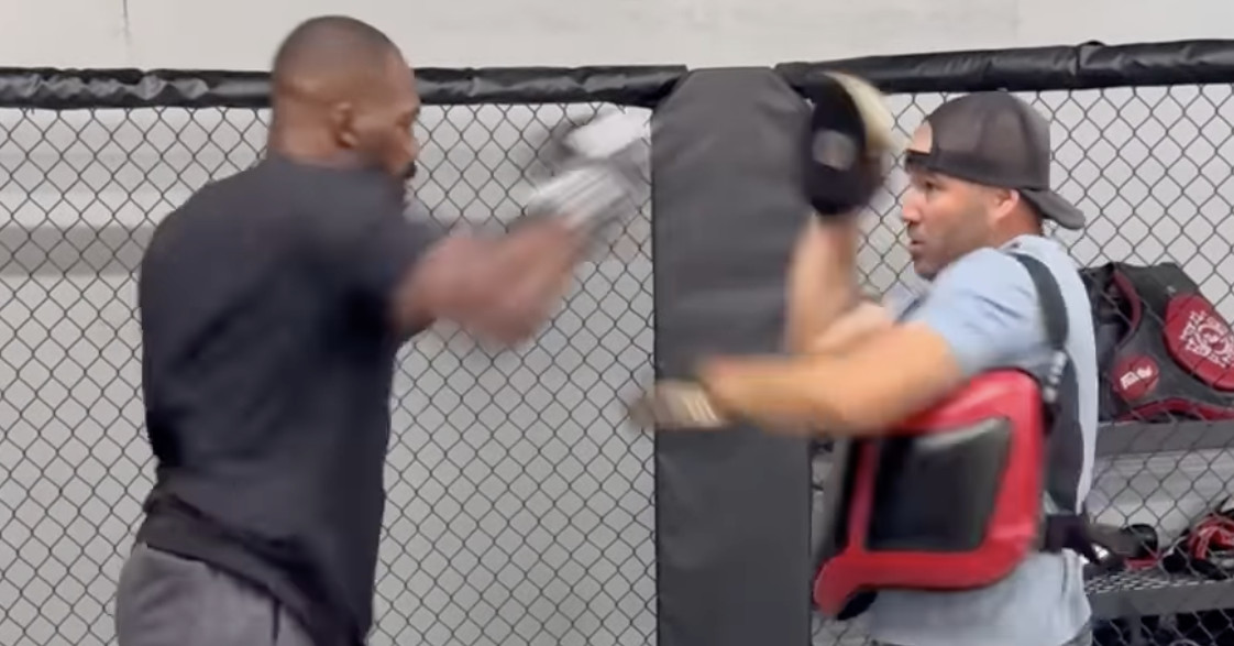 Watch Jon Jones’ new training footage days away from UFC 309