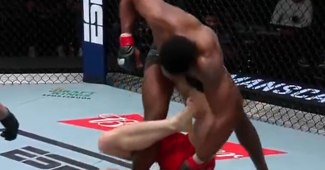 Watch Mansur Abdul-Malik deliver a devastating debut performance at UFC Vegas 100