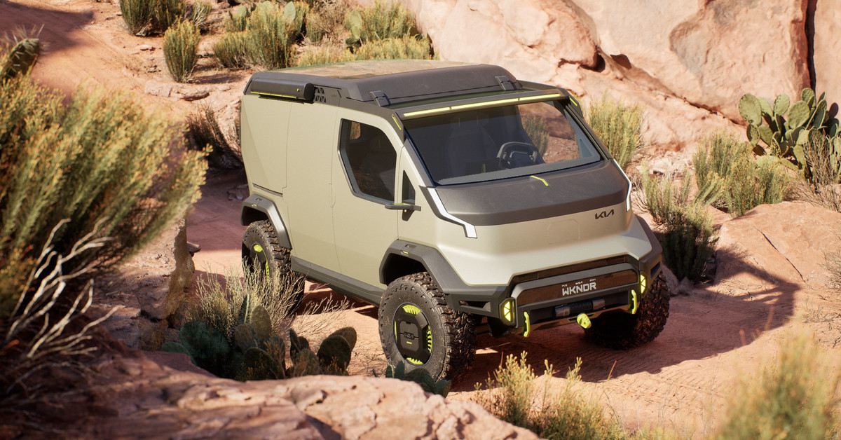 Kia’s rugged EV concepts are standouts at 2024’s SEMA conference