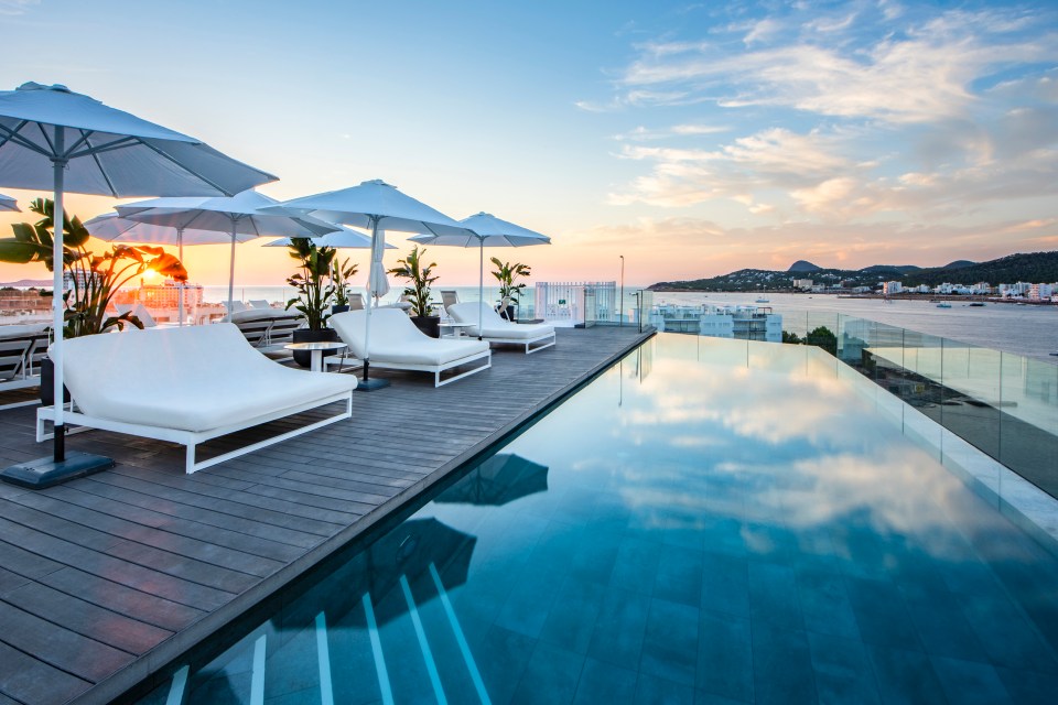 Ibiza is ideal for a top winter escape - pictured our haunt the INNSiDE Ibiza Beach hotel