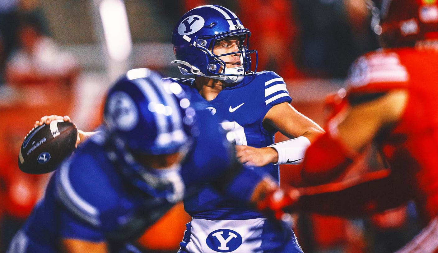 BYU stays unbeaten as last-gasp drive stuns rival Utah in final seconds