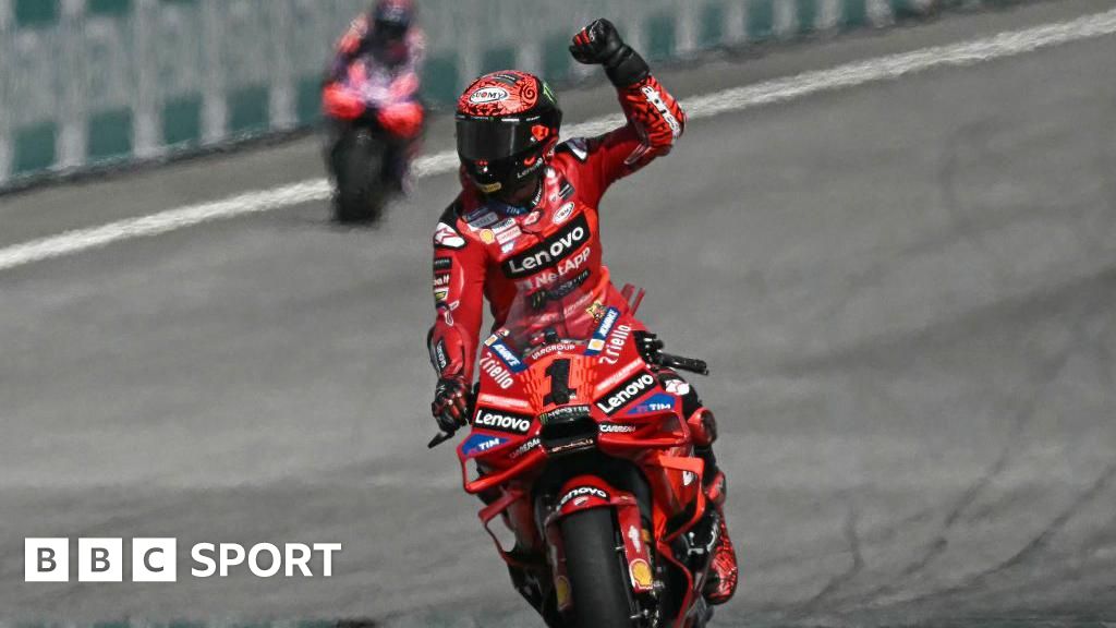 Moto GP: Francesco Bagnaia wins in Malaysia to take title race to final day