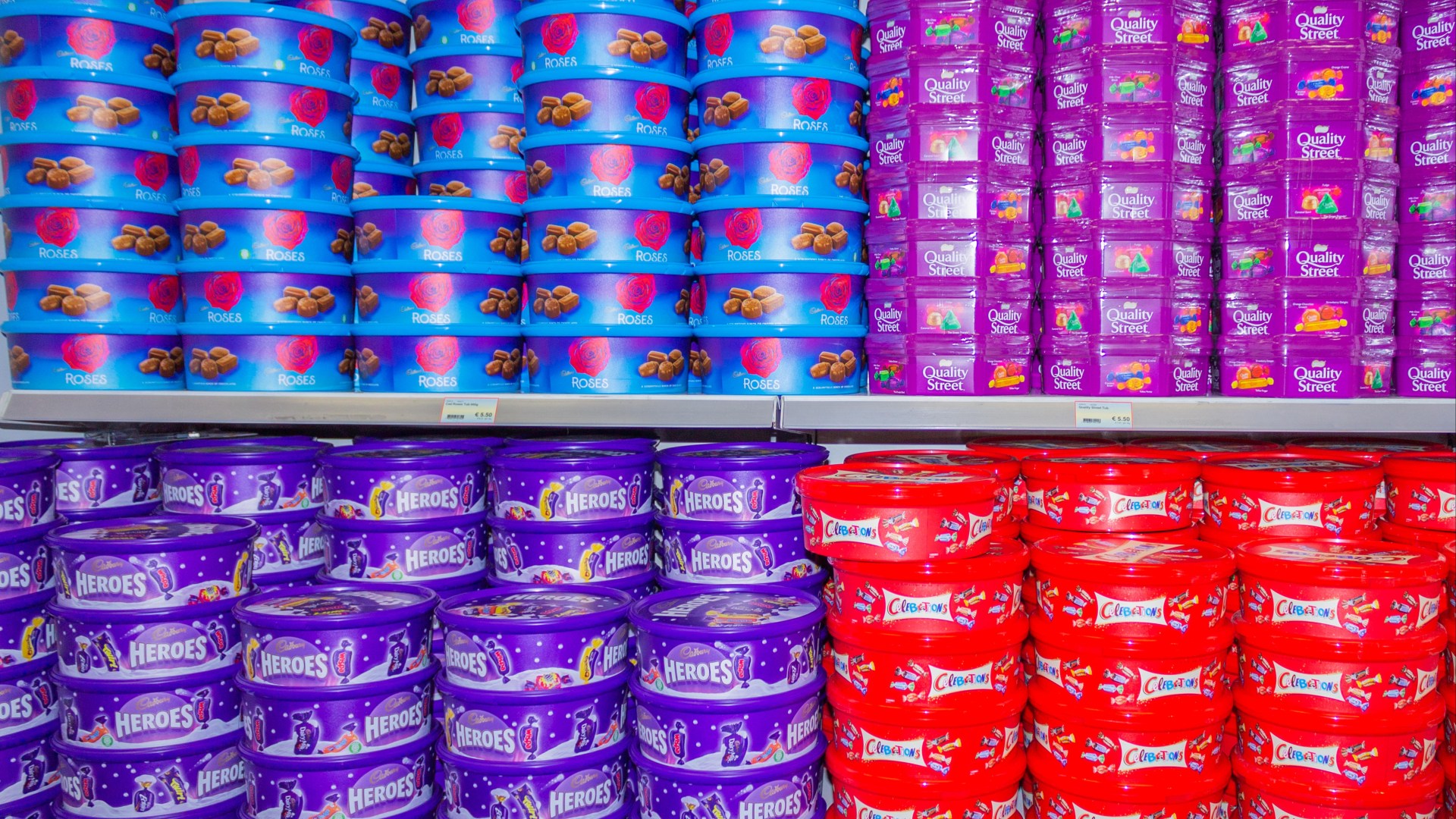 Cheapest places to buy Christmas tubs this week including Quality Street, Cadbury Heroes and Celebrations