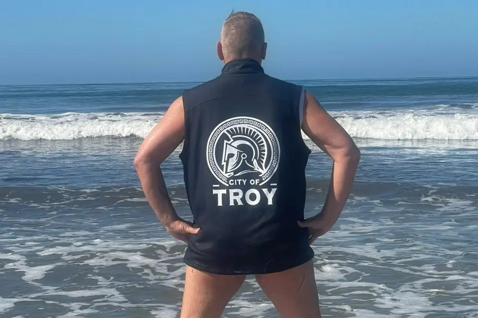 I walked into the sea wearing little but my City Of Troy gilet looking for answers in the Breeders' Cup...