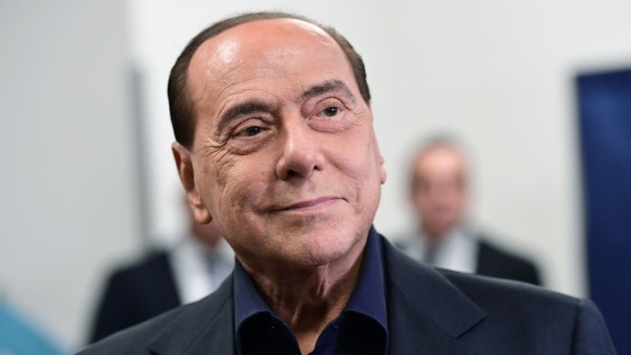 The late Italian Prime Minister Silvio Berlusconi