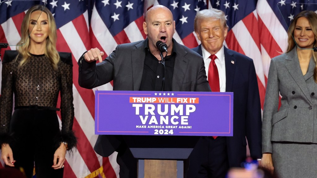 Dana White revels in Donald Trump’s election win, thanks Joe Rogan