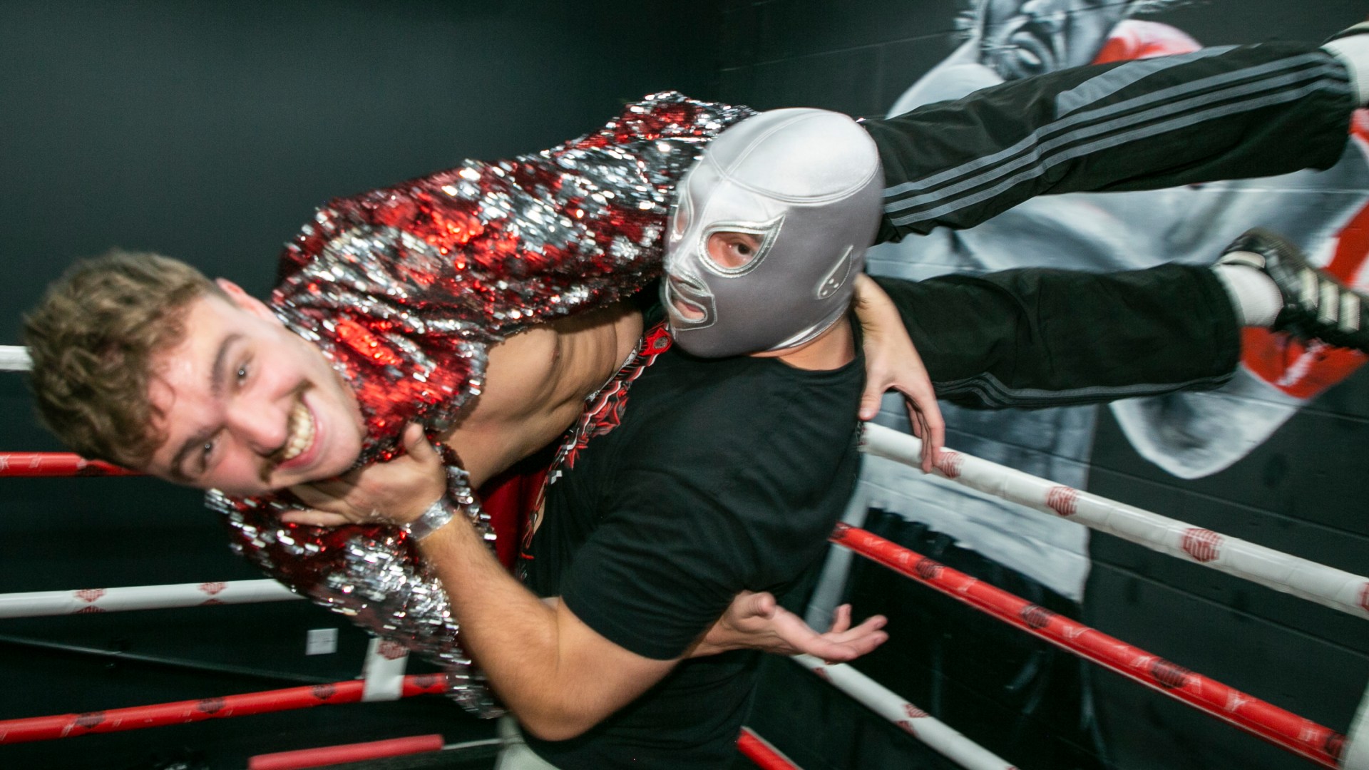 I tried fighting Mexico's legendary Lucha Libre wrestler, El Santo - it was like being in a washing machine