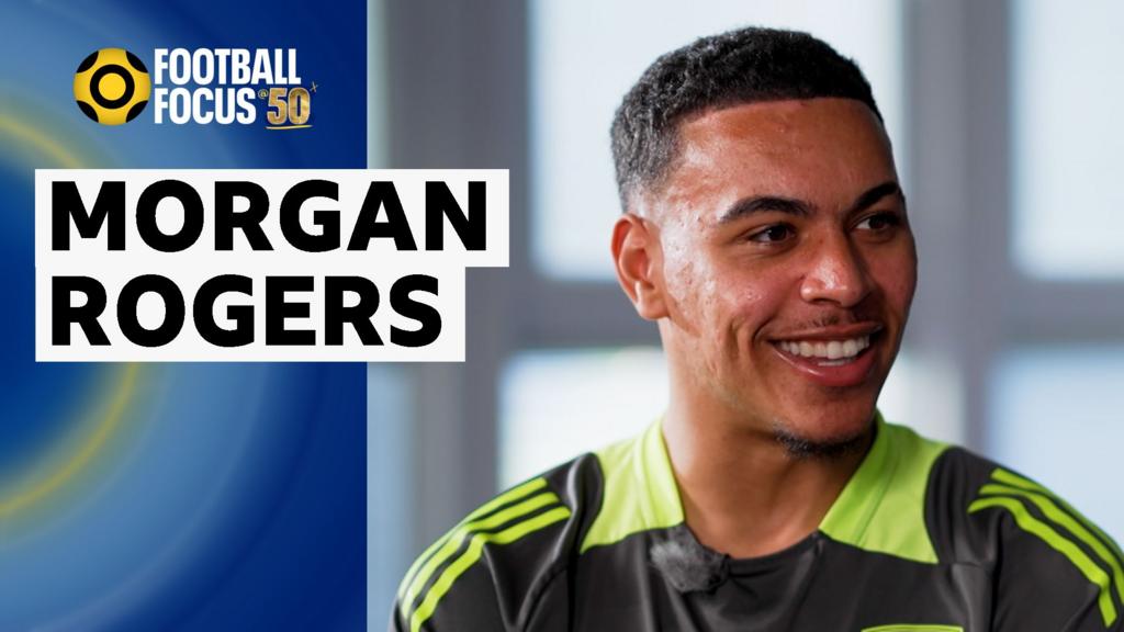 Aston Villa's Morgan Rogers on Premier League, England & Champions League football