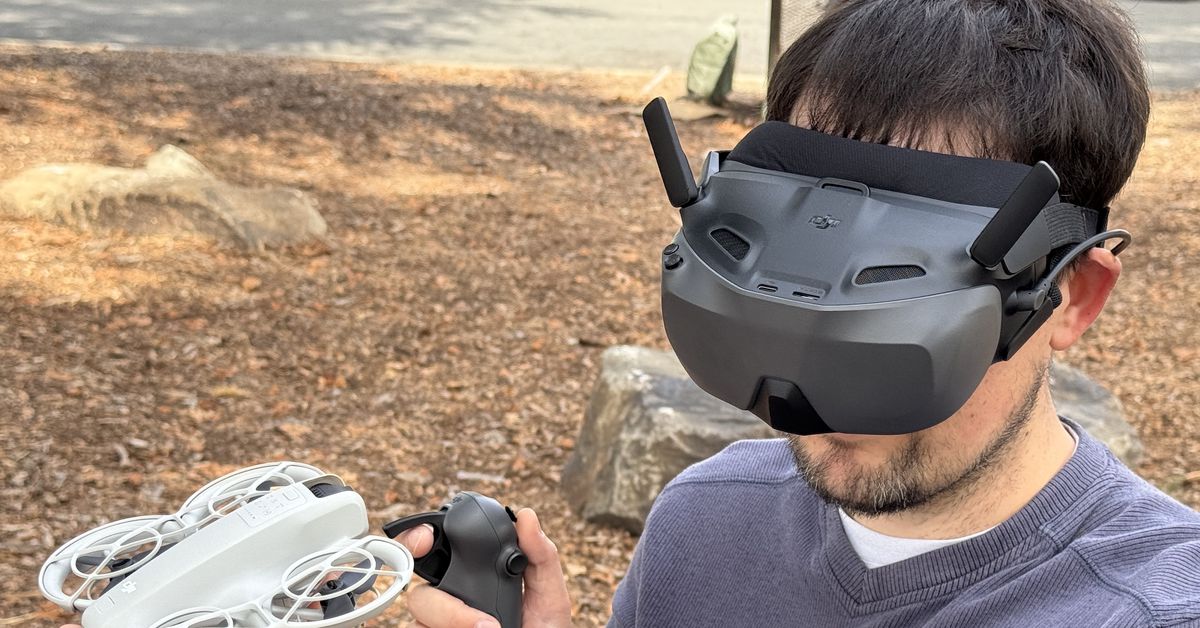 I flew DJI’s $199 drone with its new $229 Goggles N3