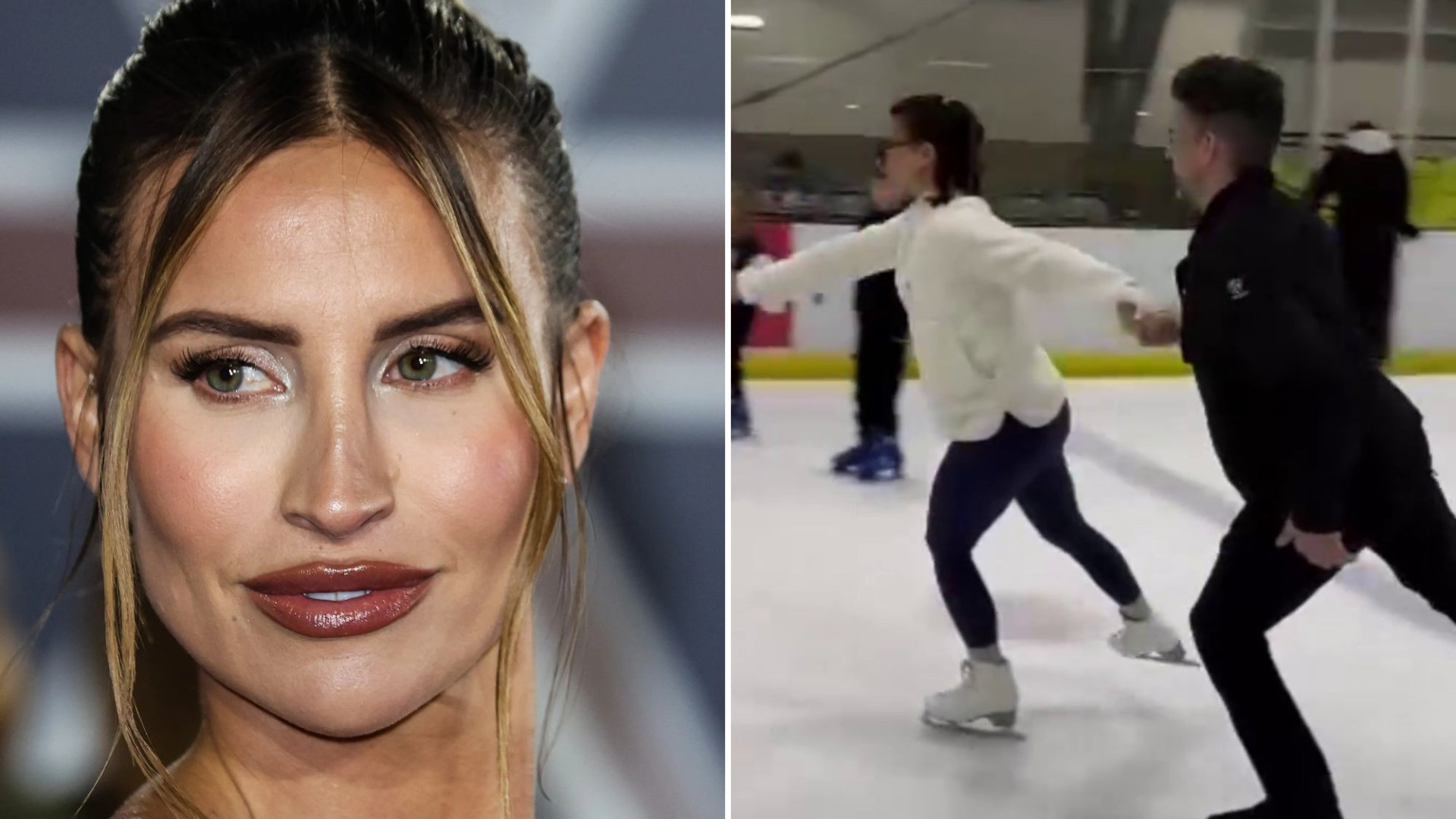 Dancing On Ice pro speaks out after behind-the-scenes feud as Ferne McCann is hit by claims she’s ’too good’