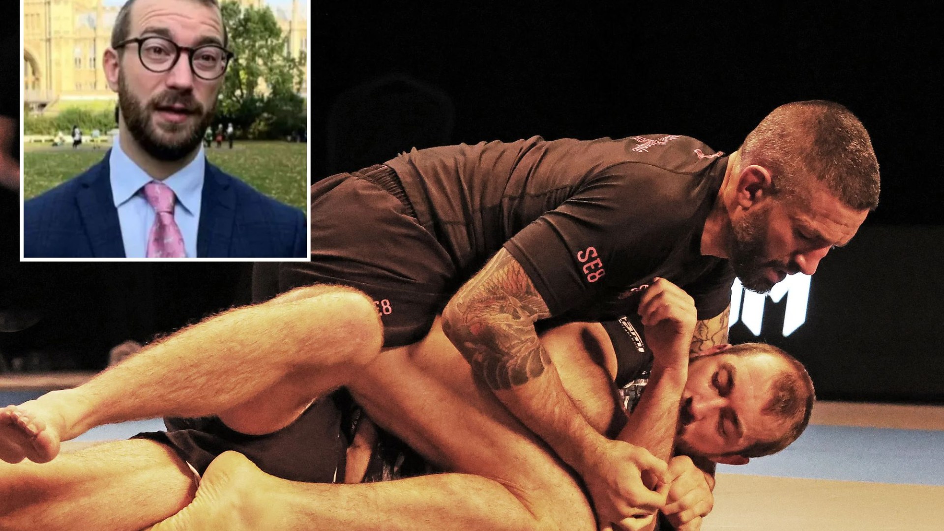 'World's hardest politician' Will Stone loses jiu-jitsu bout to professional MMA fighter after Labour MP has to tap out