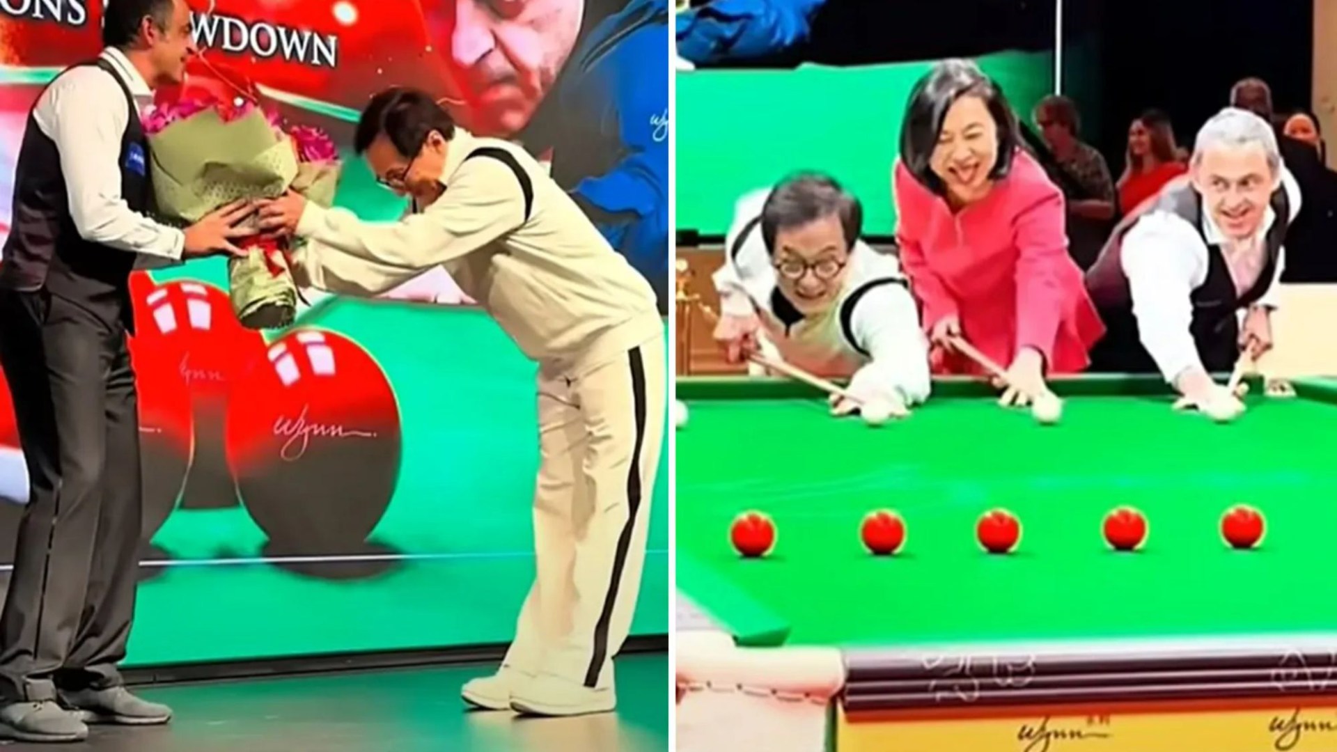 Ronnie O'Sullivan strikes up surprise friendship with Jackie Chan on FaceTime before playing snooker with icon, 70