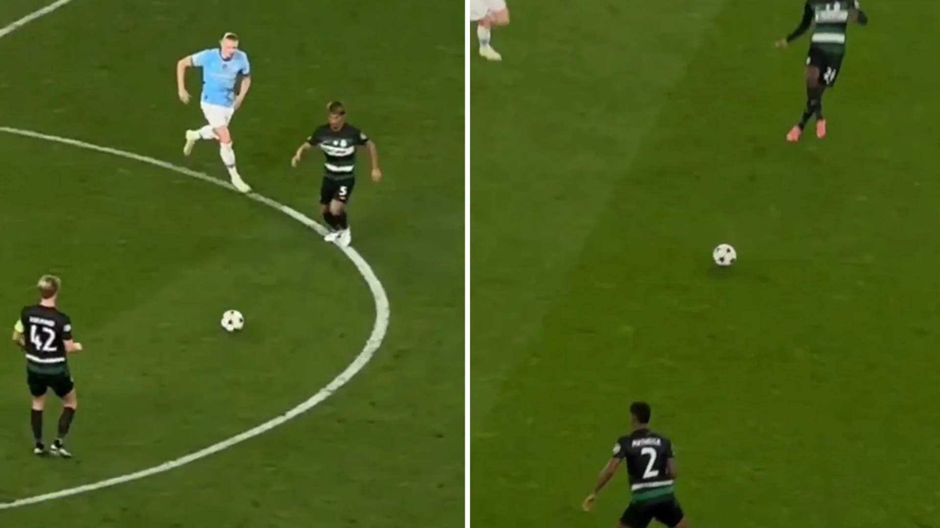 Man Utd fans in meltdown over 'Amorim way' as video of Sporting scoring sublime goal from kick-off against City emerges