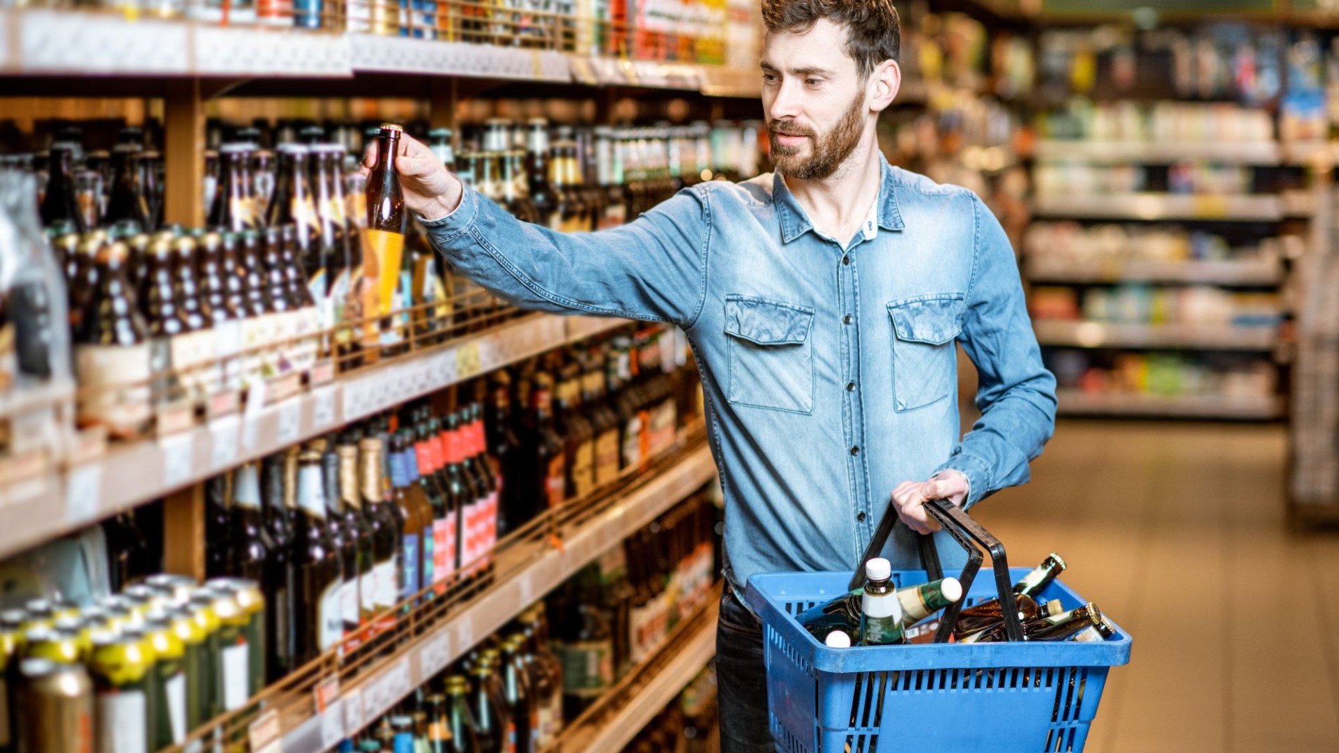 Supermarket booze sales slump as prices climb and drinkers consume less alcohol