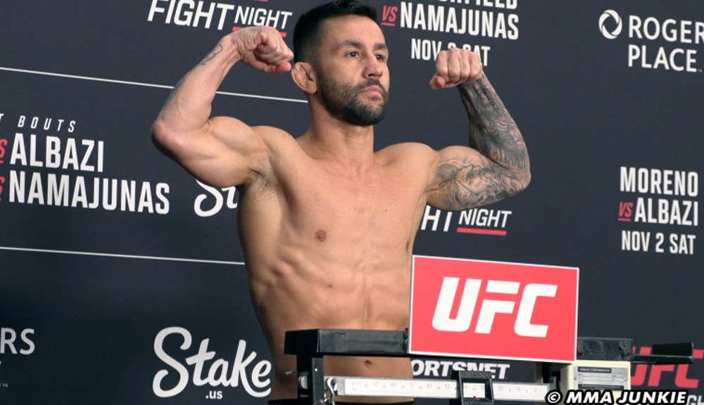 UFC Edmonton Promotional Guidelines Compliance pay: Pedro Munhoz tops