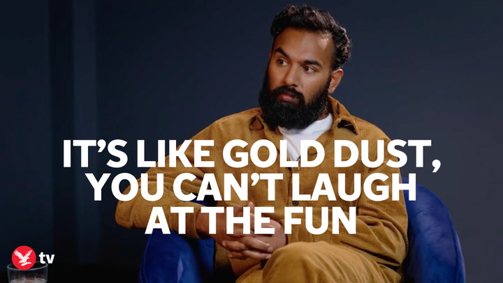 Himesh Patel rolls with the laughs on HBO’s The Franchise and goes to bat for The Aeronauts