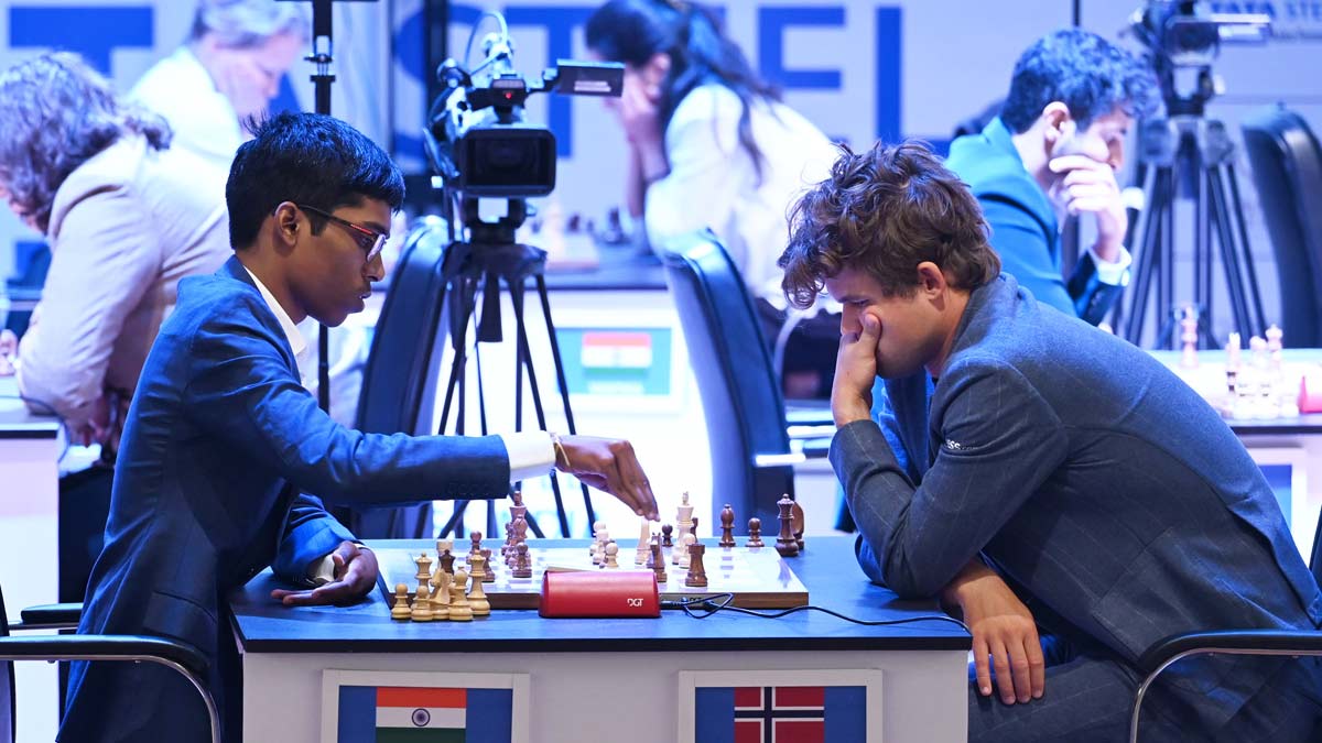 Nodirbek Abdusattorov leads Rapid standings on Day 1 as Carlsen draws two, wins one- The Week