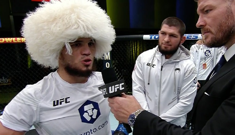 Umar Nurmagomedov riding cousin Khabib’s coattails