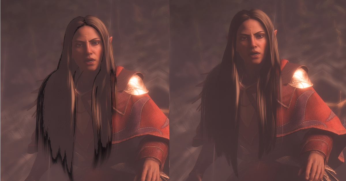 Dragon Age: The Veilguard has fantastic hair tech thanks to FIFA and Madden