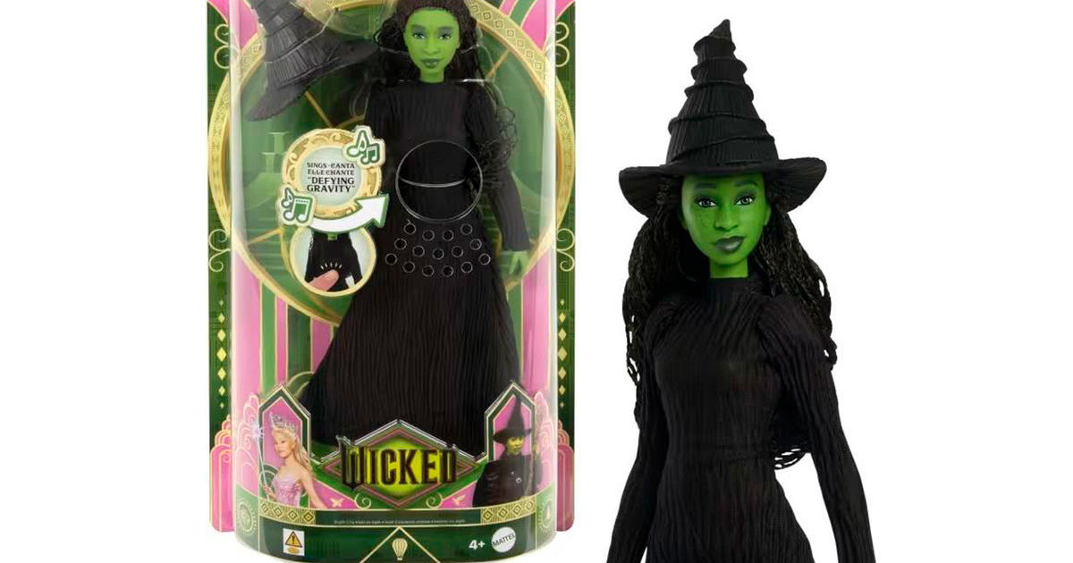 Mattel faults print error for porn site listed on "Wicked" doll packaging