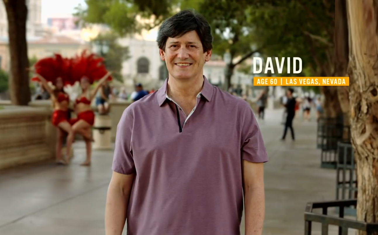 David Murphey with his name on screen on 90 Day Fiance: Before The 90 Days.