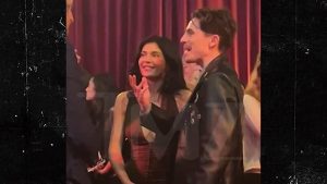 Timothée Chalamet, Kylie Jenner Seen Up Close & Personal at After-Party: Video