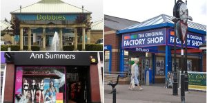 Full list of Dobbies, Ann Summers and The Original Factory Shops sites closing