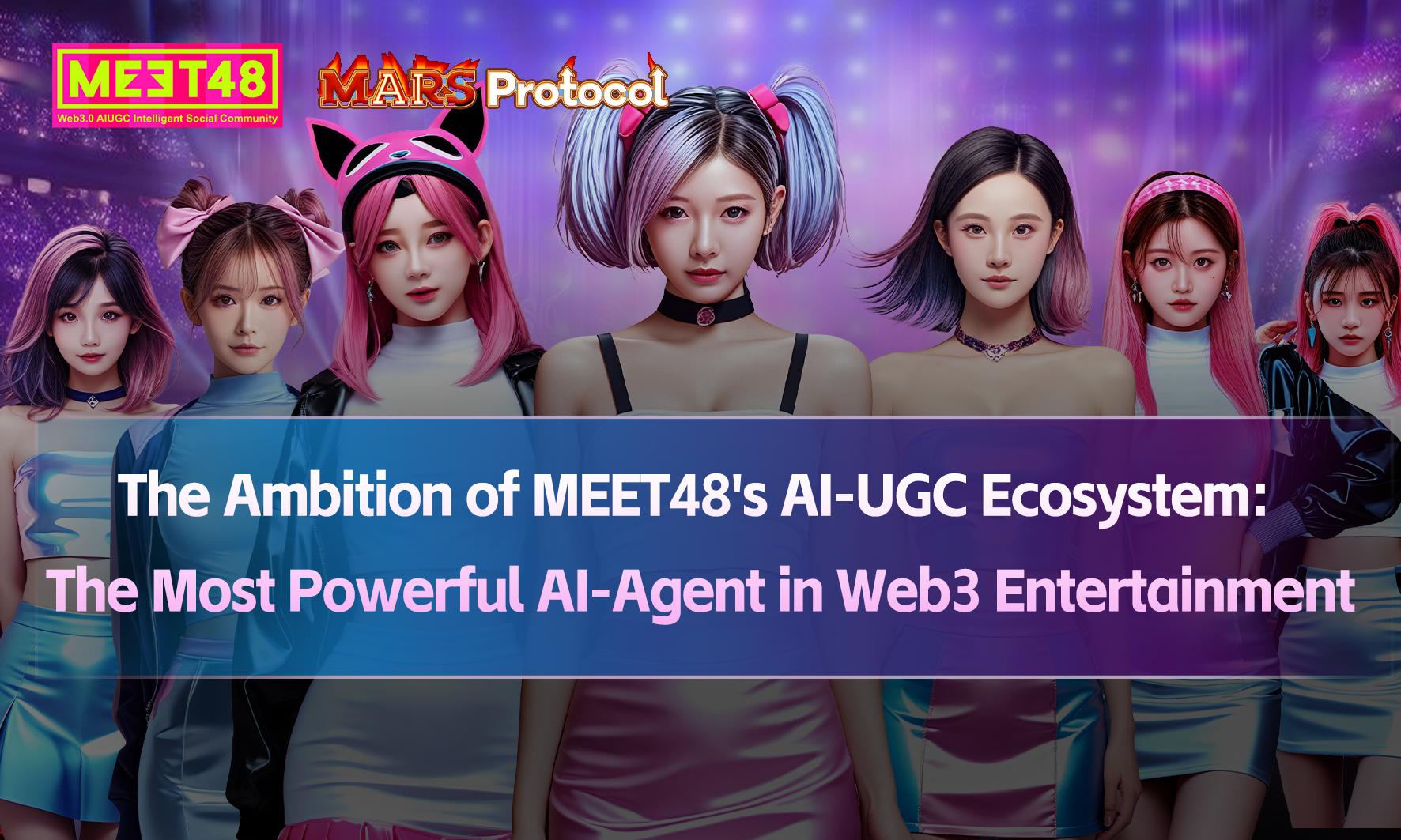 The Ambition of MEET48's AI-UGC Ecosystem: MEET48 Announced to Launch Mars Protocol of Entertainment AI-Agent