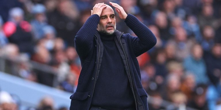 Man City boss Pep Guardiola makes defiant vow after disappointing Everton draw