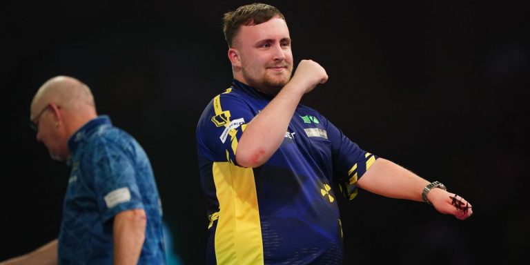 Luke Littler plays mind games with World Darts Championship opponent with brutal remark