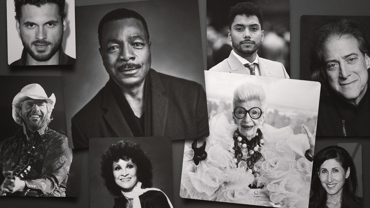 Adan Canto, Toby Keith, Carl Weathers, Chita Rivera, Chance Perdomo, Iris Apfel, Richard Lewis, Margaret Riley