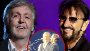 Paul McCartney and Ringo Starr Reunite in London to Play Beatles' Hits