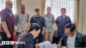 Australians jailed in Indonesia 'relieved' to be home