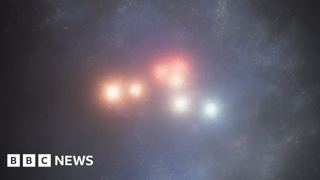 'Christmas' galaxy reveals how Universe formed