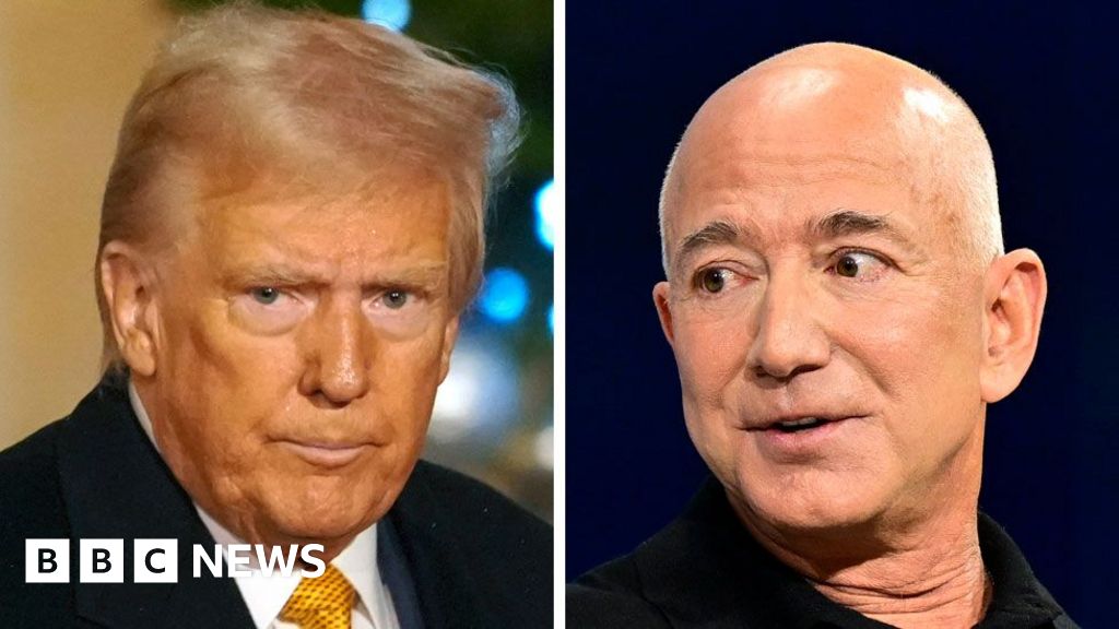 Bezos is the latest billionaire to meet Trump in Florida